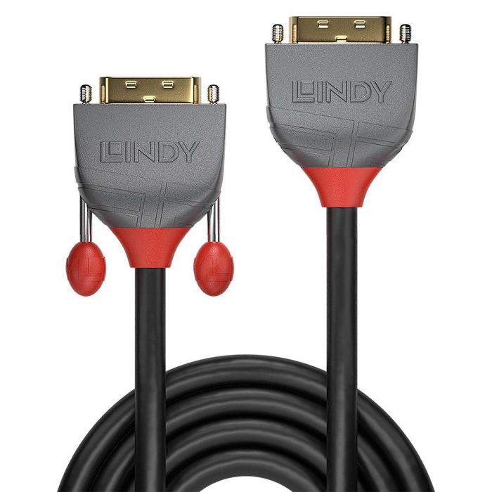 Lindy 1m DVI-D Dual Link Extension Cable, Anthra Line - W128456729