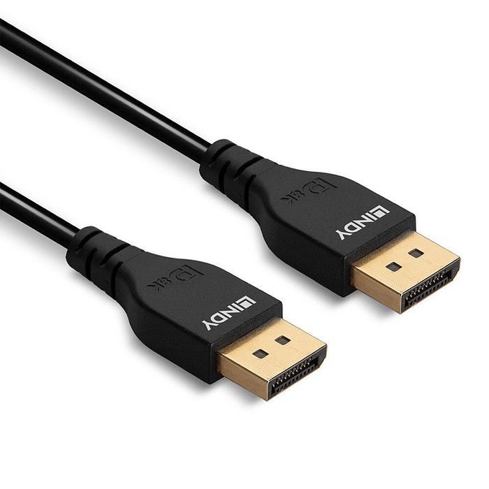 Lindy 0.5m Slim DisplayPort 1.4 Cable - W128456754
