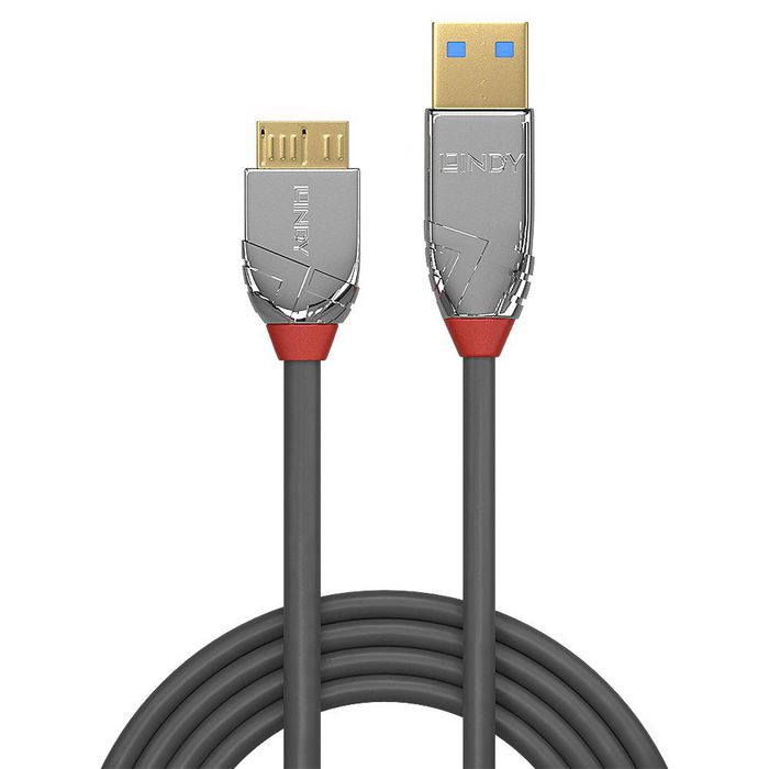 Lindy 2m USB 3.2 Type A to Micro-B Cable, 5Gbps, Cromo Line - W128456779