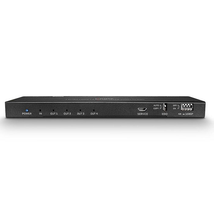Lindy 4 Port HDMI 18G Splitter with Audio & Downscaling - W128456824