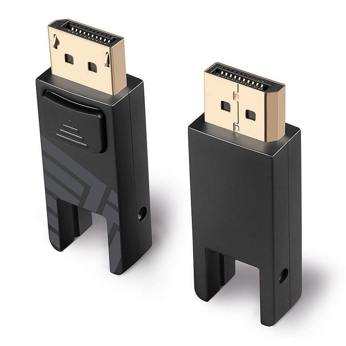 Lindy 10m Fibre Optic Hybrid Mini DisplayPort 1.4 Cable with Detachable DP Connectors - W128456856