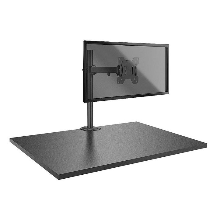 Lindy Single Display Bracket w/ Pole & Desk Clamp - W128456892