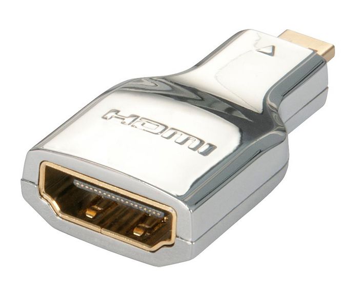 Lindy CROMO HDMI Female to Micro HDMI Male Adapter - W128456959