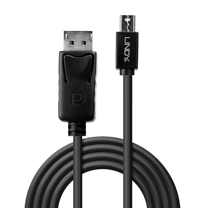 Lindy Mini DP to DP Cable, Black, 1m - W128456961