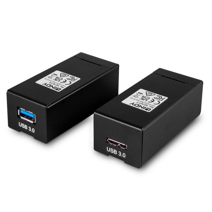 Lindy 200m Fibre Optic USB 3.0 Extender - W128456980