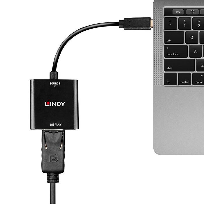 Lindy USB Type C to DisplayPort 4k144 Converter - W128456989
