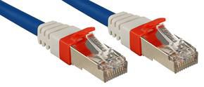 Lindy 0.5m Cat.6A S/FTP LSZH Network Cable, Blue - W128457049
