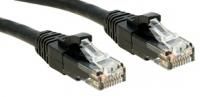 Lindy 0.5m Cat.6 U/UTP LSZH Network Cable, Black - W128457079