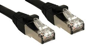 Lindy 0.5m Cat.6 S/FTP LSZH Network Cable, Black - W128457096