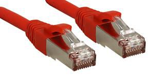 Lindy 0.3m Cat.6 S/FTP LSZH Network Cable, Red - W128457106