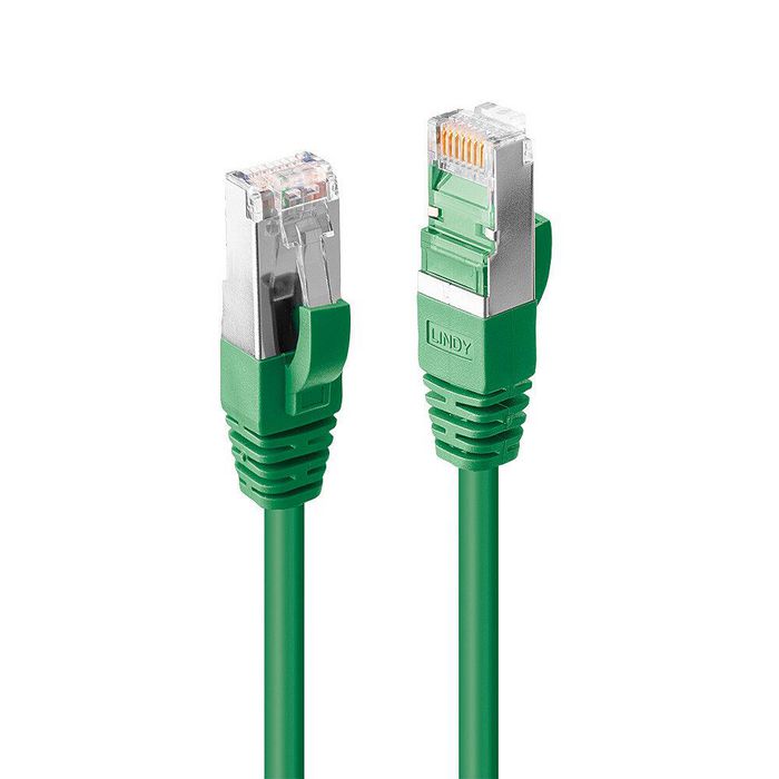 Lindy 0.5m Cat.6 S/FTP LSZH Network Cable, Green - W128457129