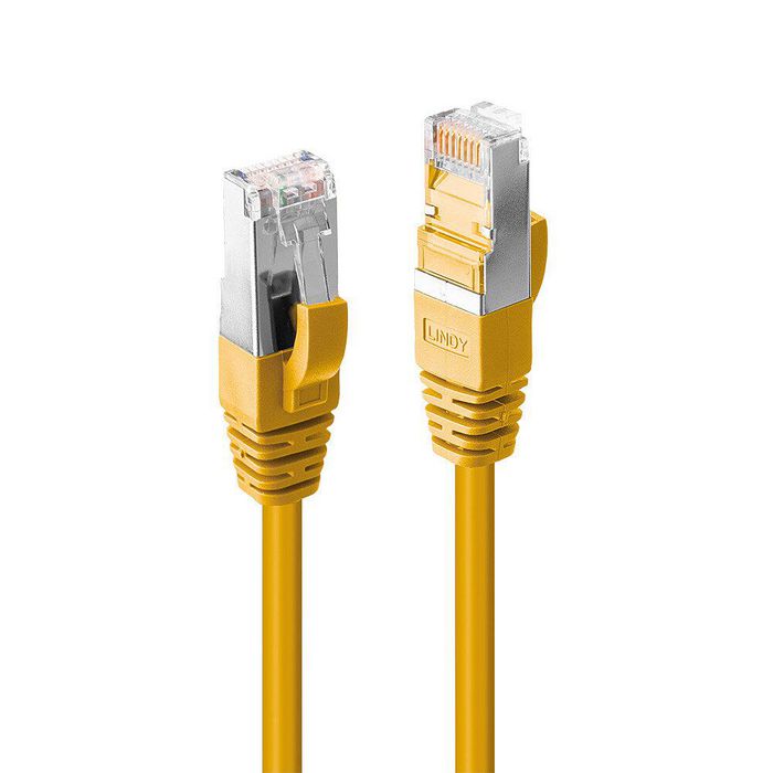 Lindy 2m Cat.6 S/FTP LSZH Network Cable, Yellow - W128457142