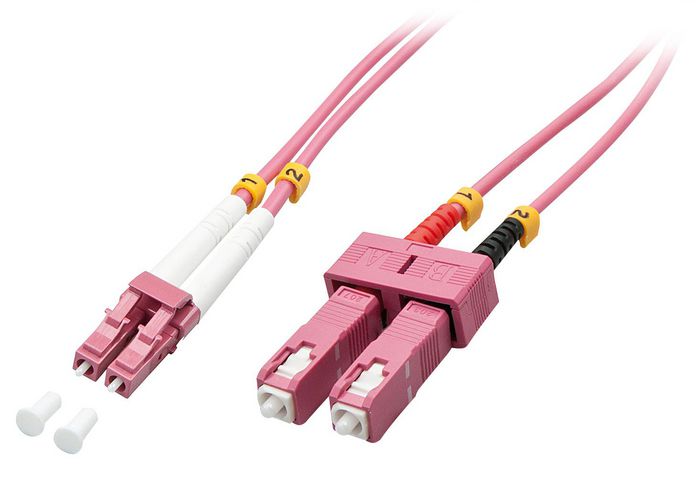 Lindy Fibre Optic Cable LC/SC OM4, 3m - W128457178