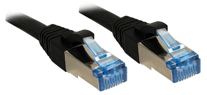 Lindy 7.5m Cat.6A S/FTP LSZH Network Cable, Black - W128457234