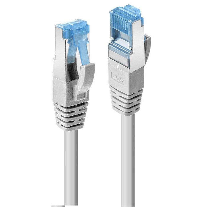 Lindy 1.5m Cat.6A S/FTP TPE  Network Cable, Grey - W128457362