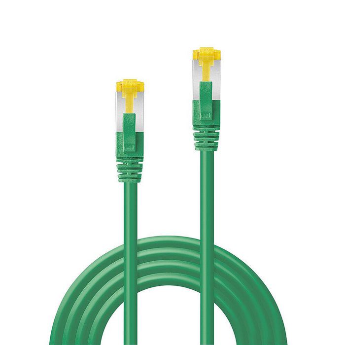 Lindy 0.3m RJ45 S/FTP LSZH Network Cable, Green - W128457375
