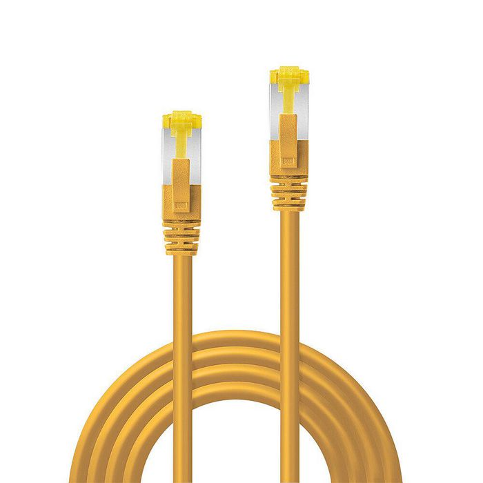 Lindy 1.5m RJ45 S/FTP LSZH Network Cable, Yellow - W128457386