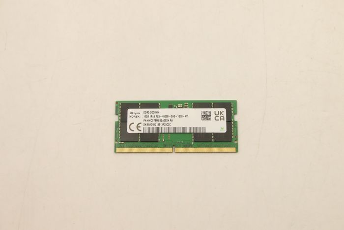 Lenovo MEMORY SoDIMM,16GB,DDR5,4800,Hynix - W126706210