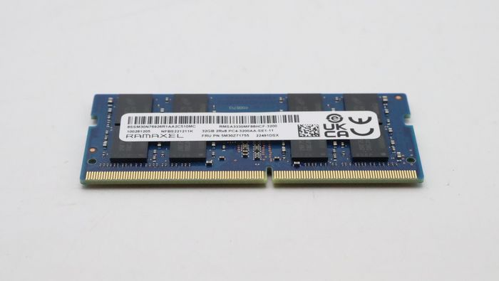 Lenovo MEMORY SODIMM,32GB,DDR4,3200,Ramaxel - W127149846