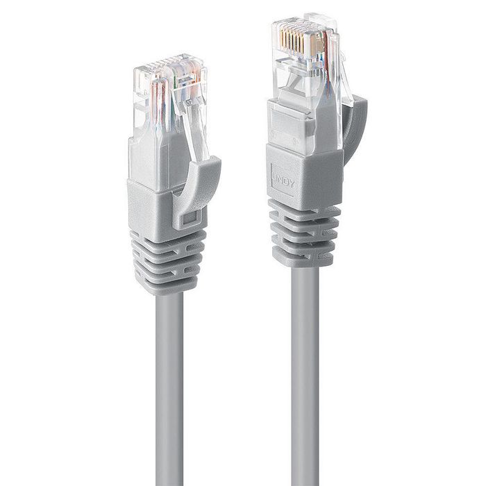 Lindy 20m Cat.6 U/UTP Network Cable, Grey - W128457480