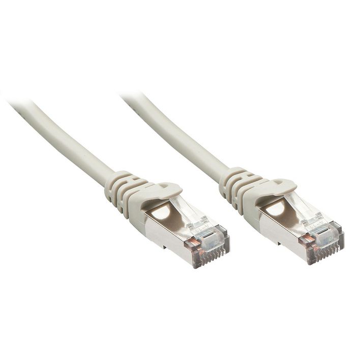 Lindy 0.5m Cat.5e F/UTP Network Cable, Grey, 50 pcs - W128457580