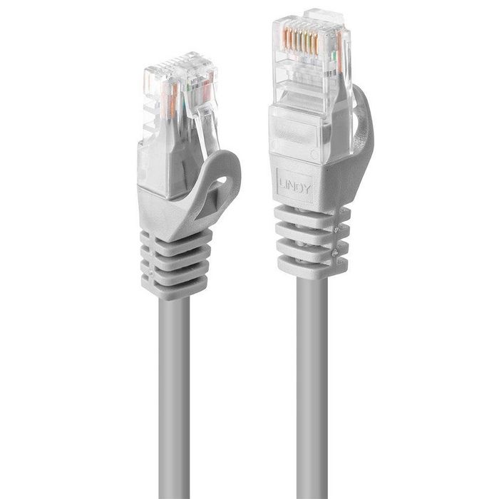 Lindy 2m Cat.5e U/UTP Network Cable, Grey - W128457626