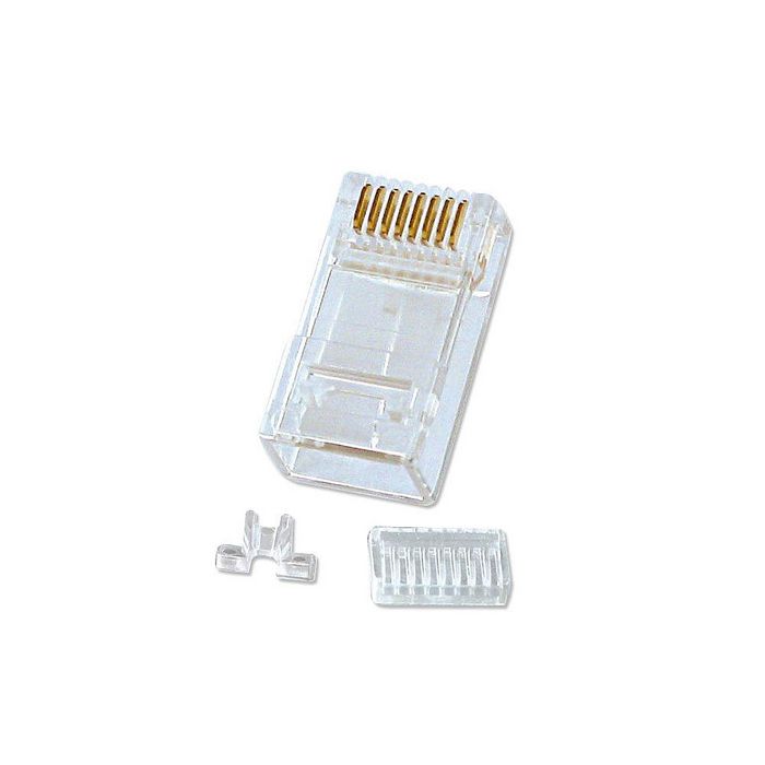Lindy RJ-45 Male Connector, 8 Pin UTP CAT6, Pack of 10 - W128457655