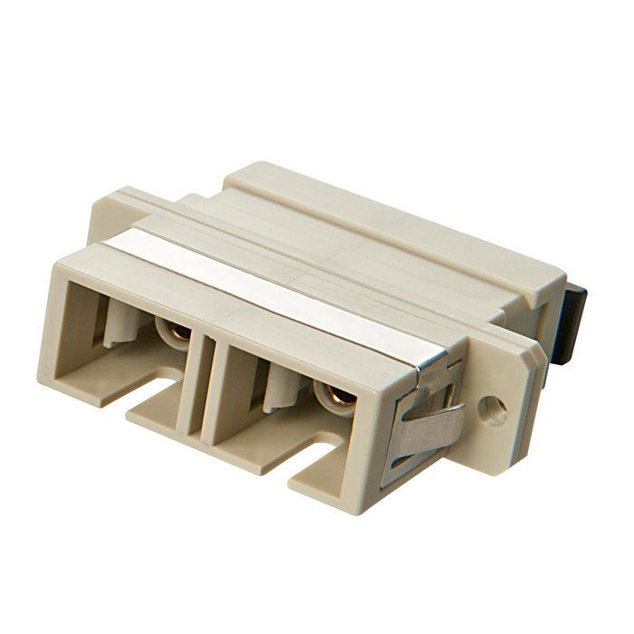 Lindy Fibre Optic Coupler - SC to SC, Multi-mode, Metal Ferrule - W128457673
