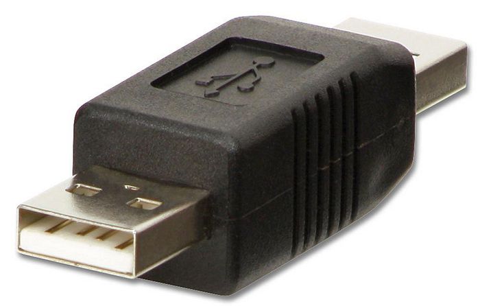 Lindy USB Adapter, USB A Male to A Male Gender Changer - W128457675