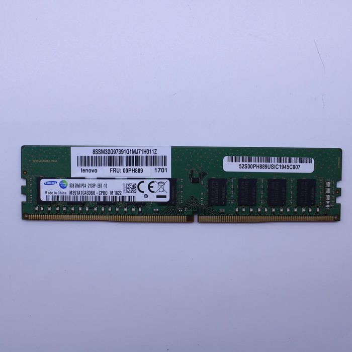 Lenovo 8GB 1RX8 ECC UDIMM DDR4 2133E - W127020862