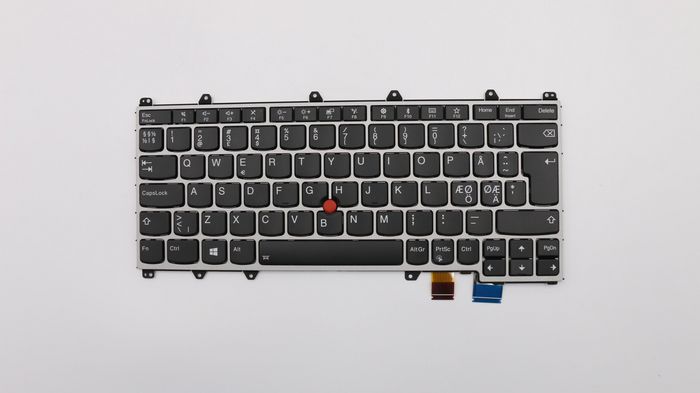 Lenovo Keyboard SILVER NORDI - W125630379