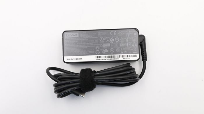 Lenovo USB Type-C, 45 W, 20 V 2.25 A - W124351634