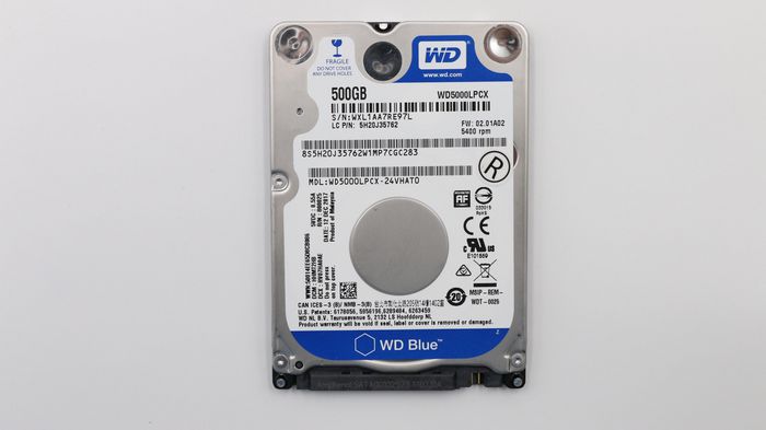 5H20J35762, Lenovo 2.5-inch SATA III hard disk drive, 500GB