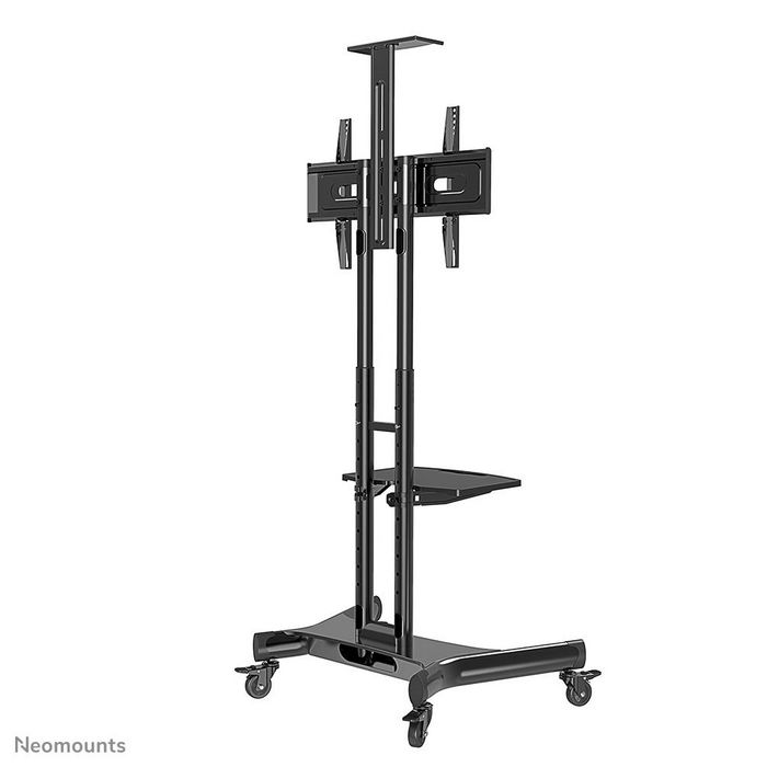Neomounts by Newstar NM-M1700BLACK Mobile floor stand for 32-75" screen, height adjustable - Black - W128371313