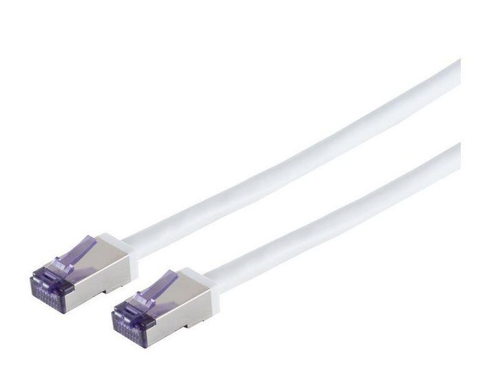 Lanview CAT6A S/FTP High-Flex Network Cable 1m, White - W128482675