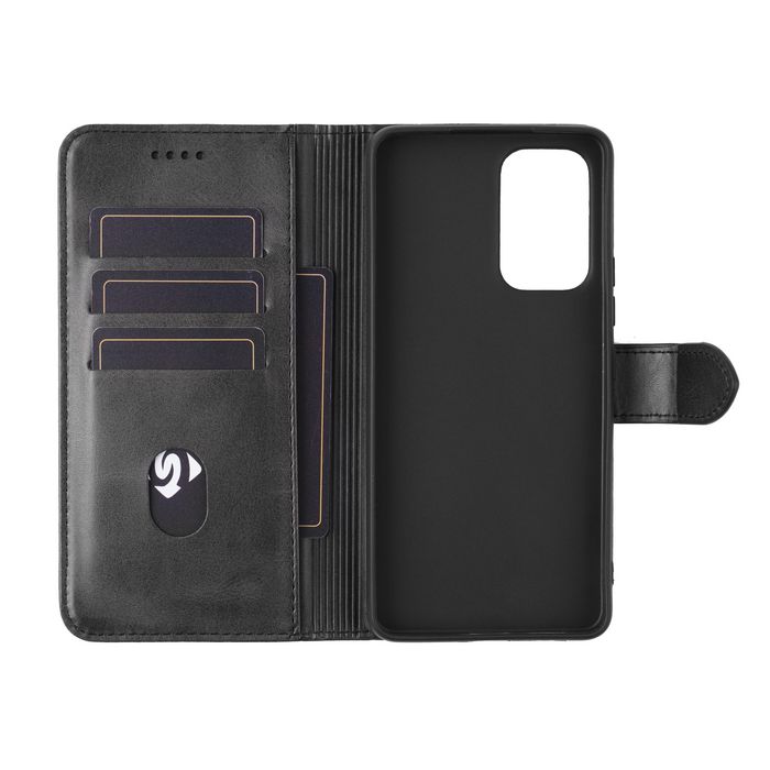 eSTUFF Samsung Galaxy A53 5G  WALES PU Wallet Cover - Black - W128339230