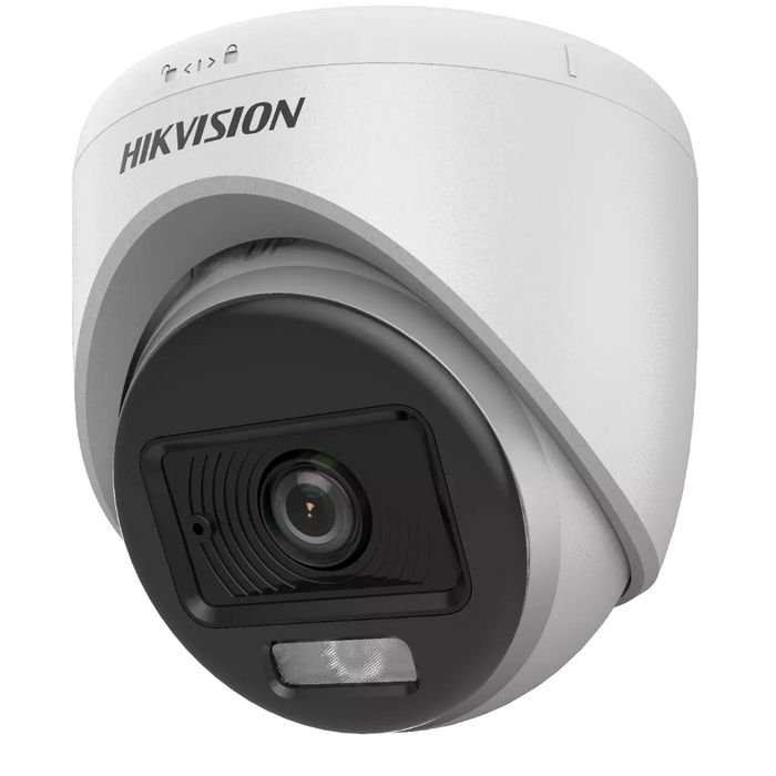 Cámara de vigilancia interior con micrófono y luz blanca Hikvision