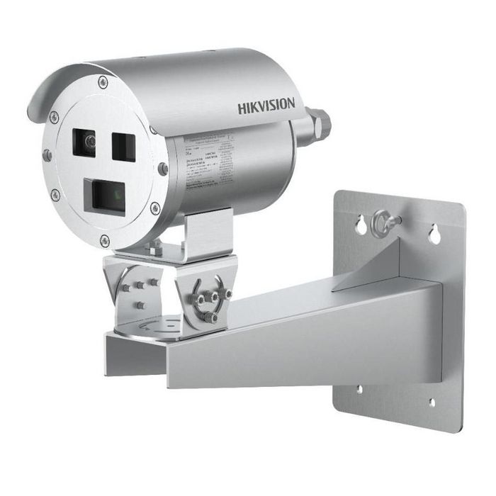 Hikvision Câmara térmica termográfica IP bullet dual Antideflagrante 10mm 384x288 (4M 8mm) IP68 ATEX NEMA 4X. Áudio alarme - W127015258