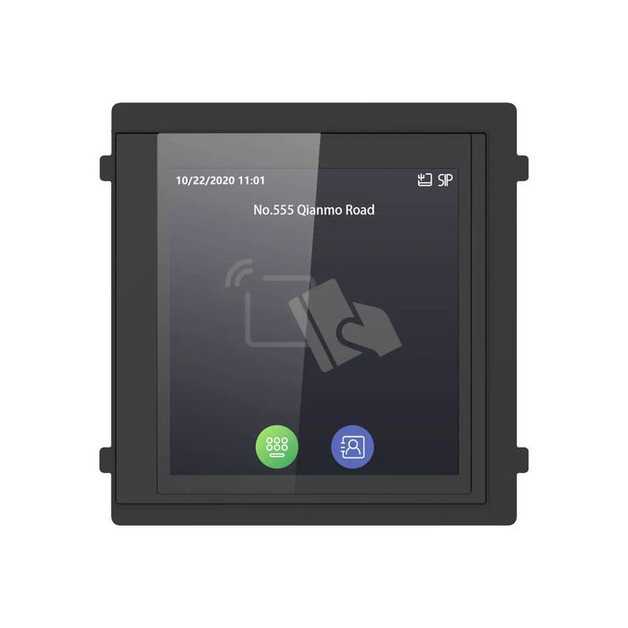 Hikvision Módulo pantalla táctil lector tarjetas proximidad Mifare para panel exterior videoportero IP modular IK08 IP65 - W126925509
