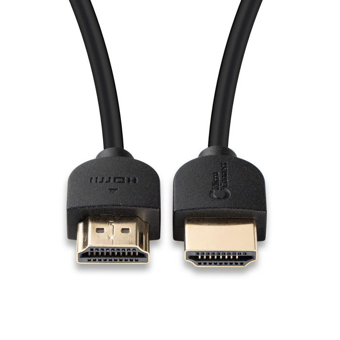 MicroConnect HDMI, 4K - 2K 60Hz 18Gb/ s Gold-plated connectors, 1.5 m, Black - W125666784