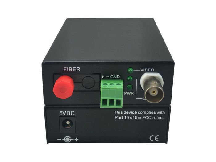LevelOne 1-Channel Bnc Over Fiber Optic Extender Kit, 20Km - W128287124