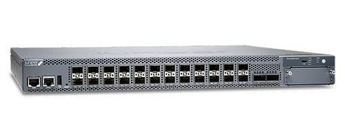Juniper 24x10GbaseX switch with 2x100G uplink ports. MACsec AES256. Airflow out of PSU. Optional module-4x10G or 4x25G - W128445269