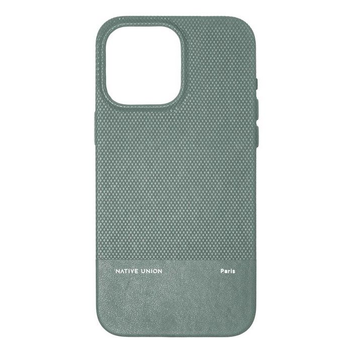Native Union Classic Case For Iphone 15 Pro Max, Slate Green - W128400257