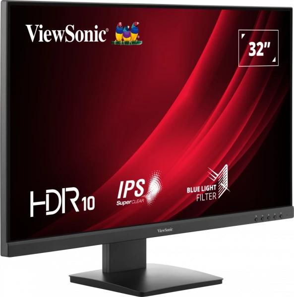 ViewSonic 32" 16:9 3840 x 2160 UHD SuperClear® IPS LED Monitor, 2 HDMI, DipsplayPort, Speakers, Full Ergonomic Stand - W128493340