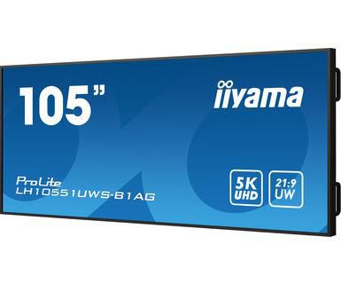iiyama 105"" LFD, 5120x2160, Portrait, 24/7, 500 nits - W128297469