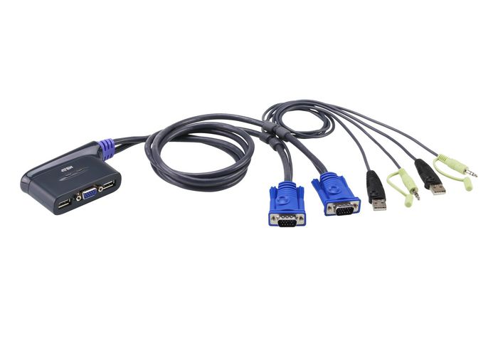 Aten 2-Port USB VGA KVM Switch with Audio - W125344075