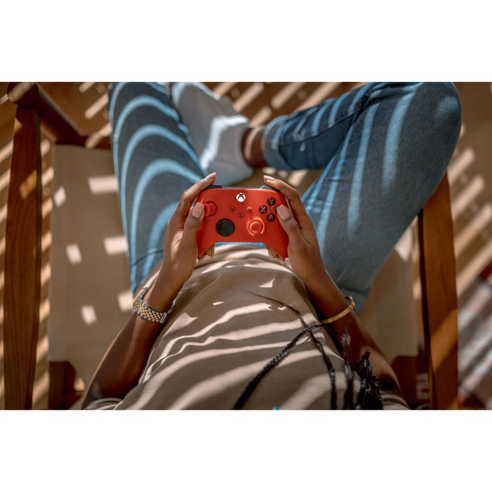 Microsoft Pulse Red Bluetooth/Usb Gamepad Analogue / Digital Xbox, Xbox One, Xbox Series S, Xbox Series X - W128265178