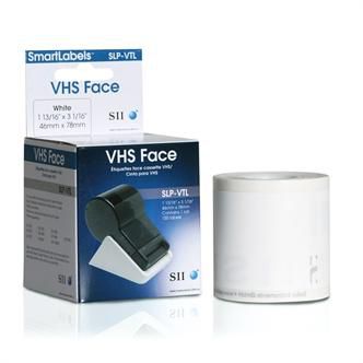 Seiko Instruments VHS Face Labels, 6pcs/box - W125741298