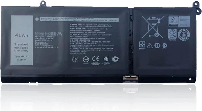 CoreParts Battery for Dell Notebook, Laptop, 37Wh Li-Polymer 11.25V 3300mAh, Black for Inspiron 5415, Inspiron 5418, Inspiron 5515, Inspiron 5518, Inspiron 7415, Latitude 3320, Latitude 3420, Latitude 3520, Vostro 3511, Vostro 3515 - W128168892