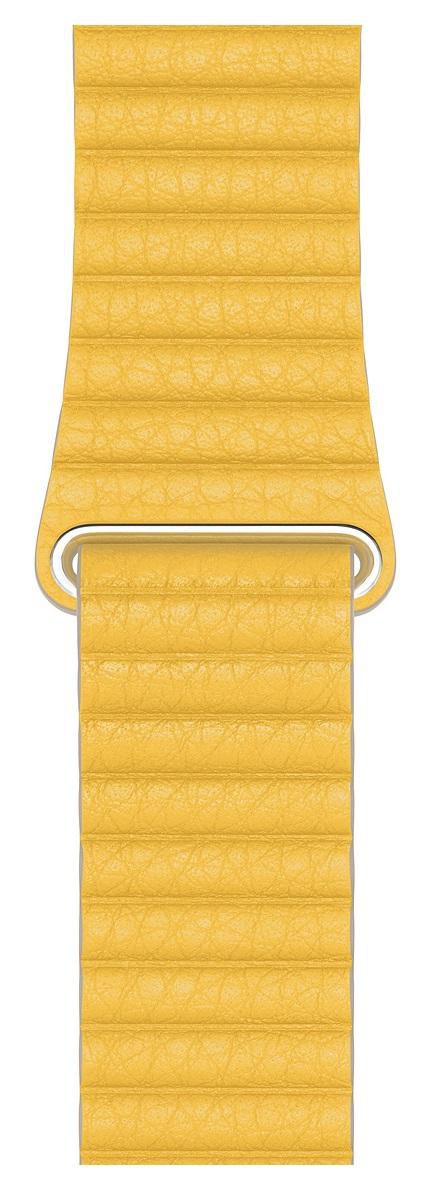 Apple Smart Wearable Accessories Band Yellow Leather - W128558285